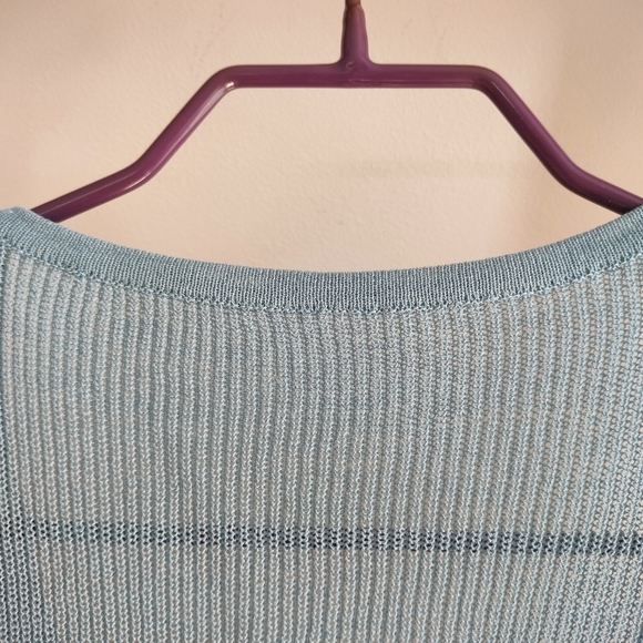 🎂 Bell Sleeve Light Blue Cardigan - Picture 6 of 15